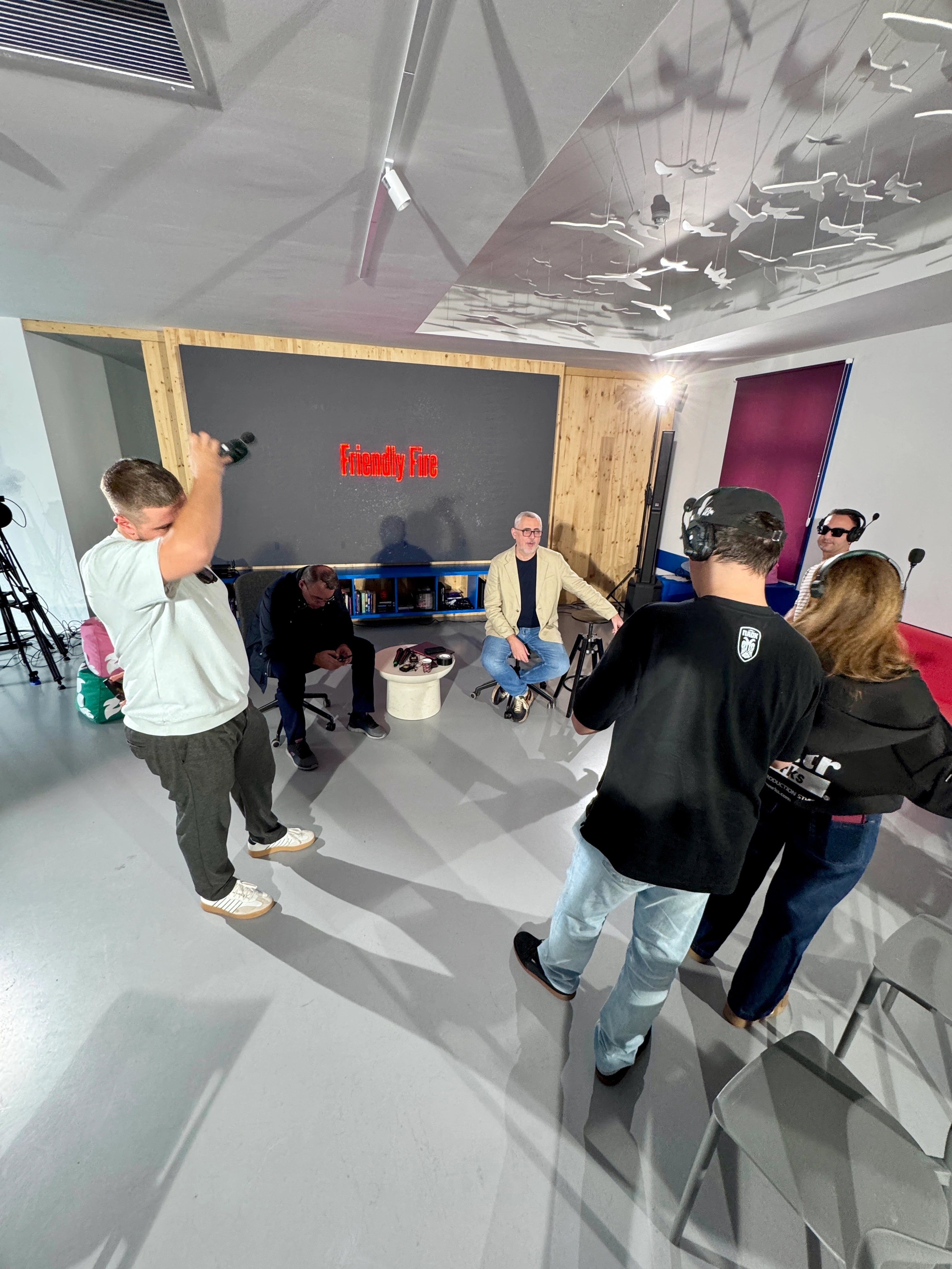 Vlad Petreanu y Moise Guran en diálogo en Zbor Hub Timișoara Vlad Petreanu y Moise Guran en diálogo en Zbor Hub Timișoara