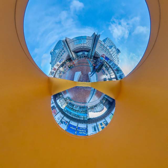 European Parliament – 360° HDR Interactive Experience & Tiny Planet Spatial View