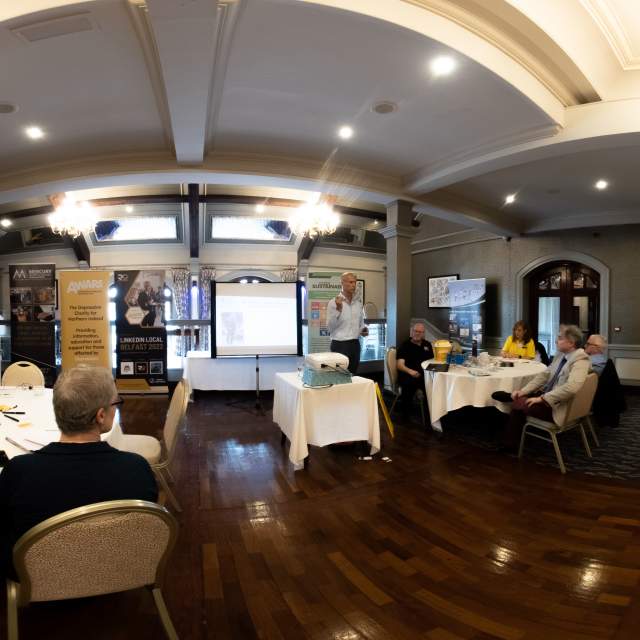 LinkedIn Local Belfast 2022 – 360° Interactive Virtual Tour & Event Hub