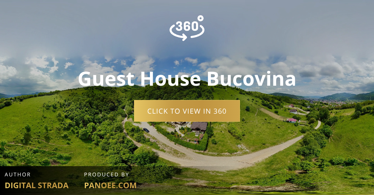 Guest House Bucovina – Heritage & Luxury Hospitality 3D Digital Twin & Aerial Drone 360