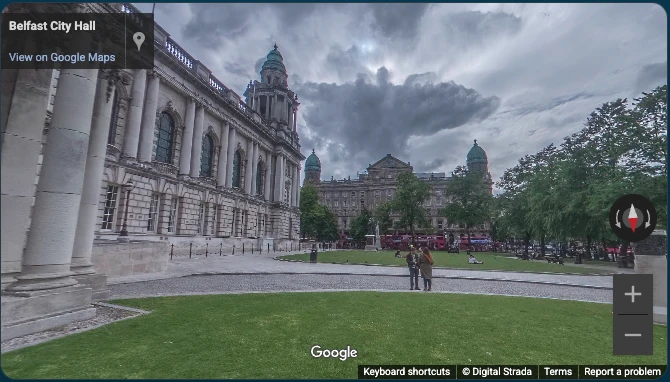 Belfast City Hall - Edwardian Baroque Landmark 3D Twin