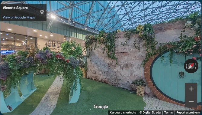 Victoria Square - Premier Retail Complex & Glass Dome 360° Virtual Tour