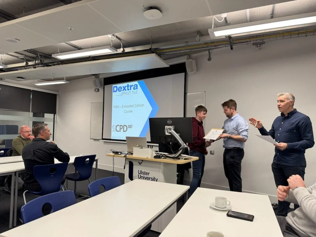 TM65: Embodied Carbon in Building Services — CPD Recap with a Digital Twin Lens