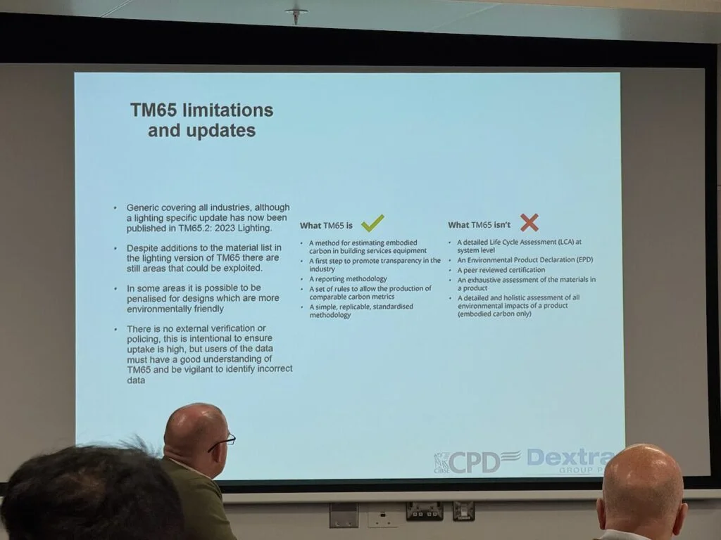 TM65: Embodied Carbon in Building Services — CPD Recap with a Digital Twin Lens