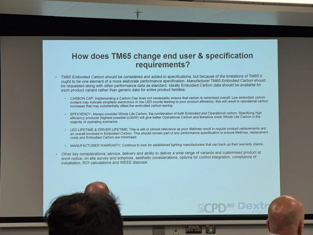 TM65: Embodied Carbon in Building Services — CPD Recap with a Digital Twin Lens