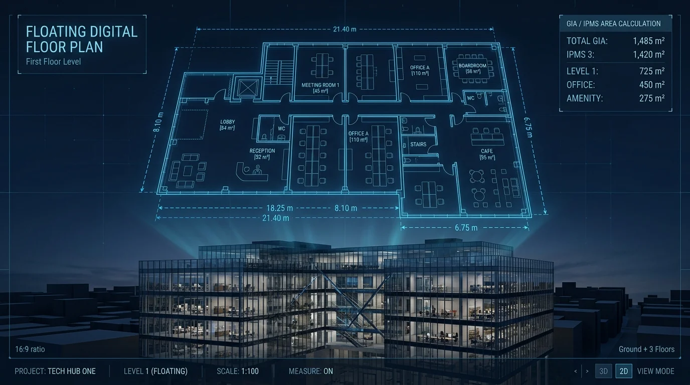 Automated Floor Plan Generation & GIA Metrics: Ensuring IPMS Standard Compliance for Property Valuation