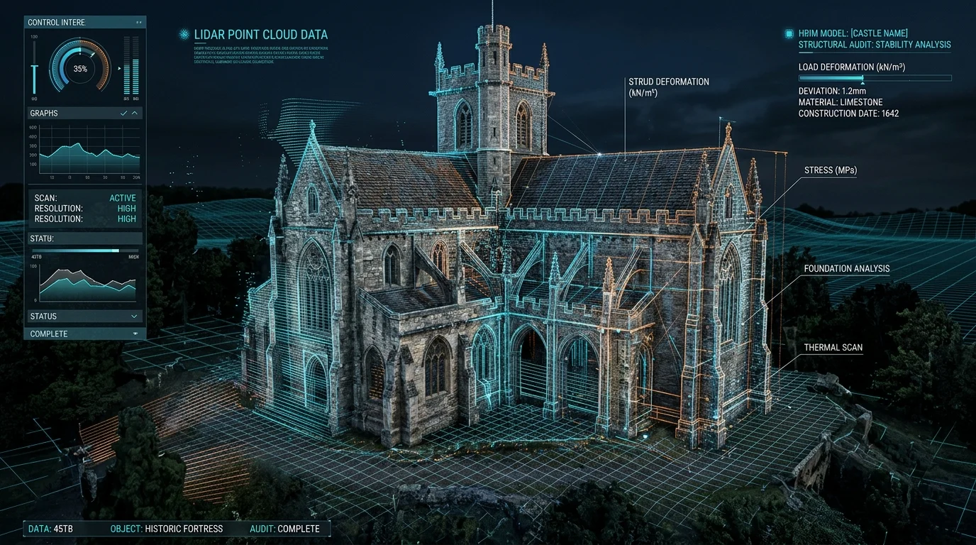 Leverage 3D Scanning and HBIM for Traditional Buildings | IHBC &amp; STBA CPD