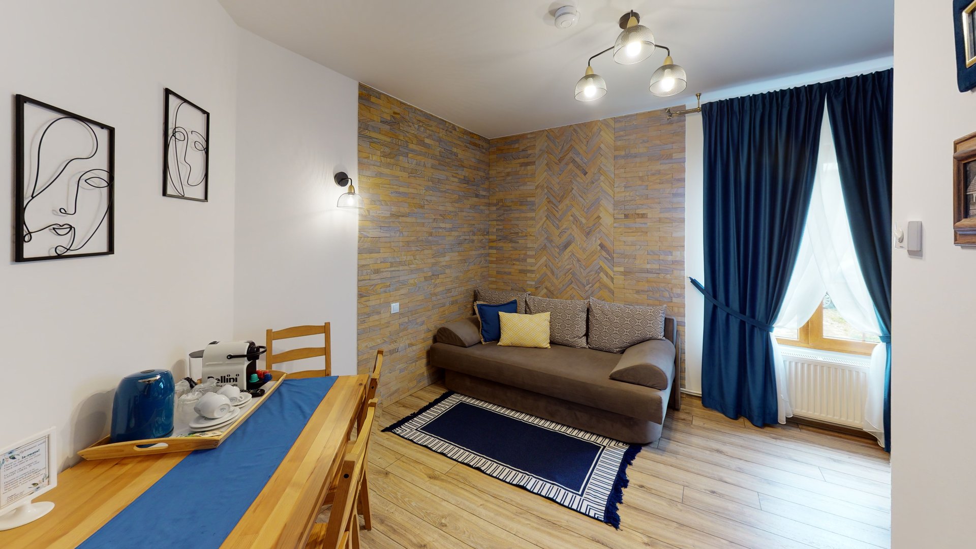 Casa Ramona - Modern Rustic Guest House & Suites 3D Twin