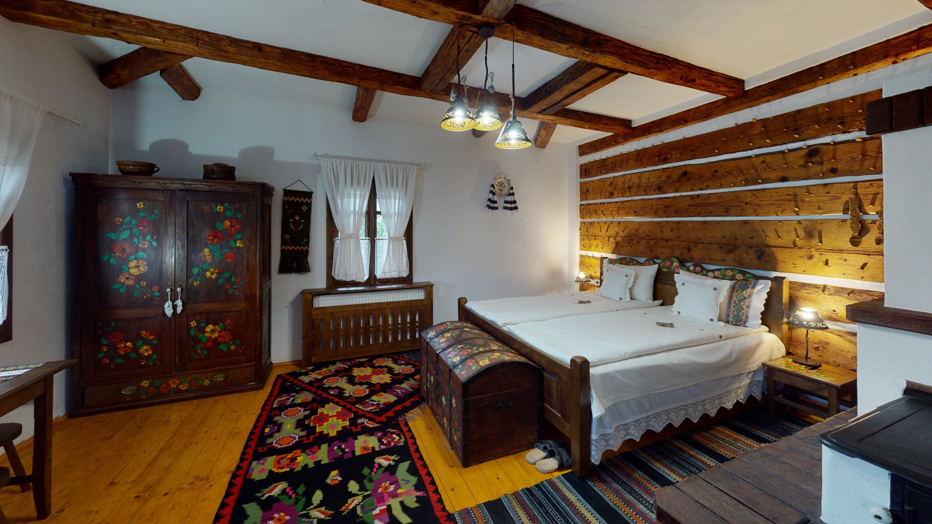 Casa Vasile - 100-Year-Old Rustic Bucovina Cottage 3D Twin